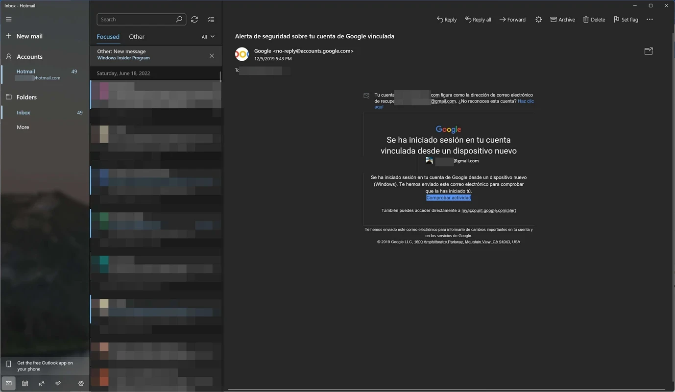 Windows Mail and Calendar — 스크린샷 4